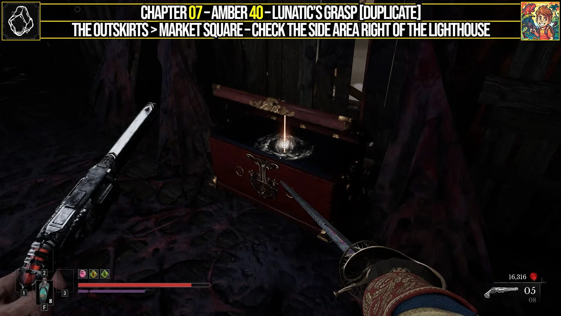 Amber 40: Lunatic’s Grasp