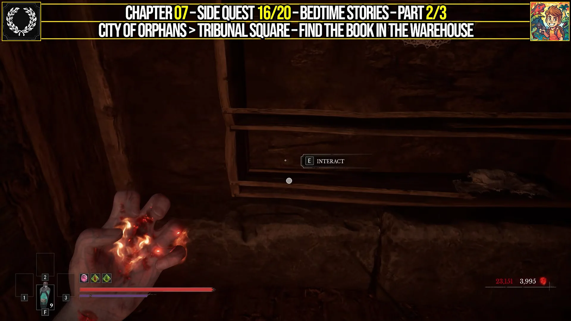 Side Quest 16/20: Bedtime Stories (Part 2/3)