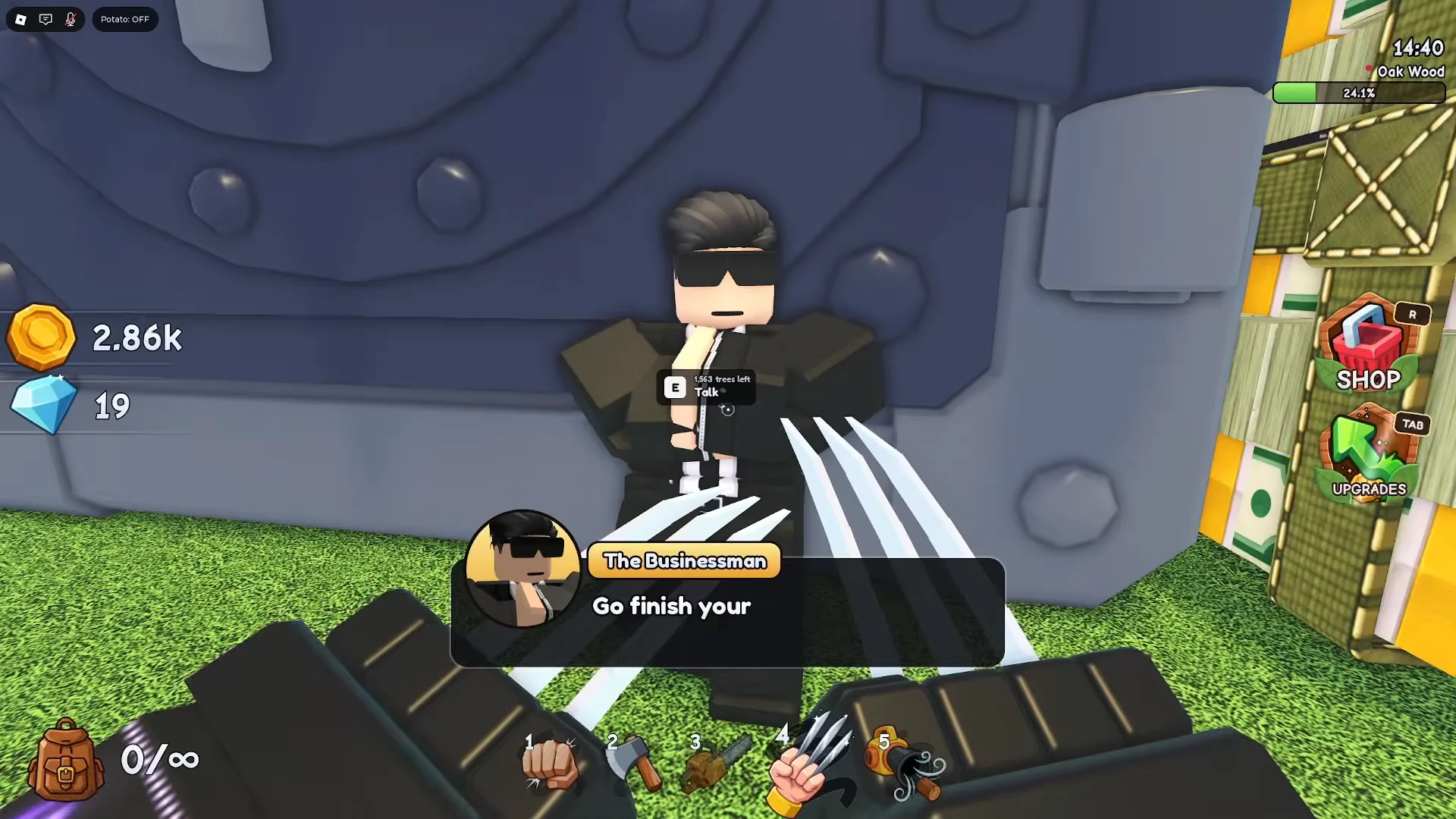 Speaking to The Businessman