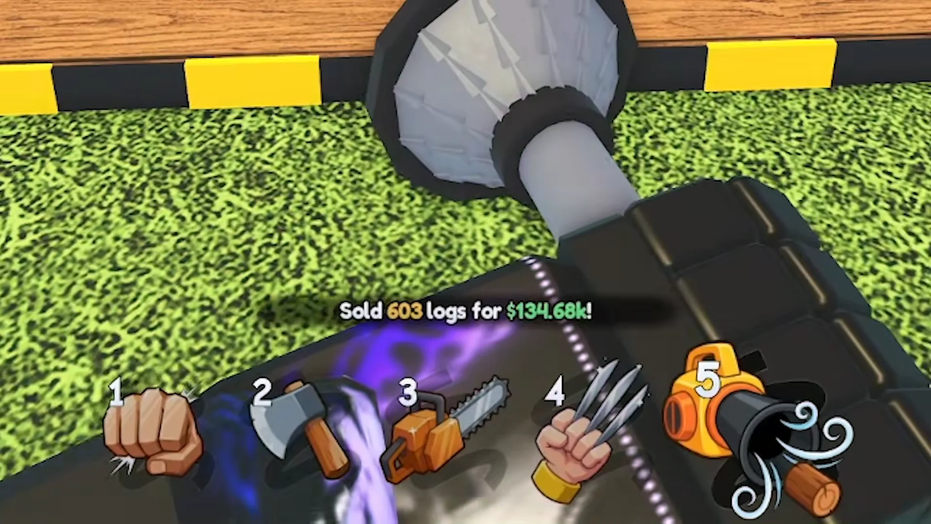 Pine Wood Unlocked & Sucking Logs
