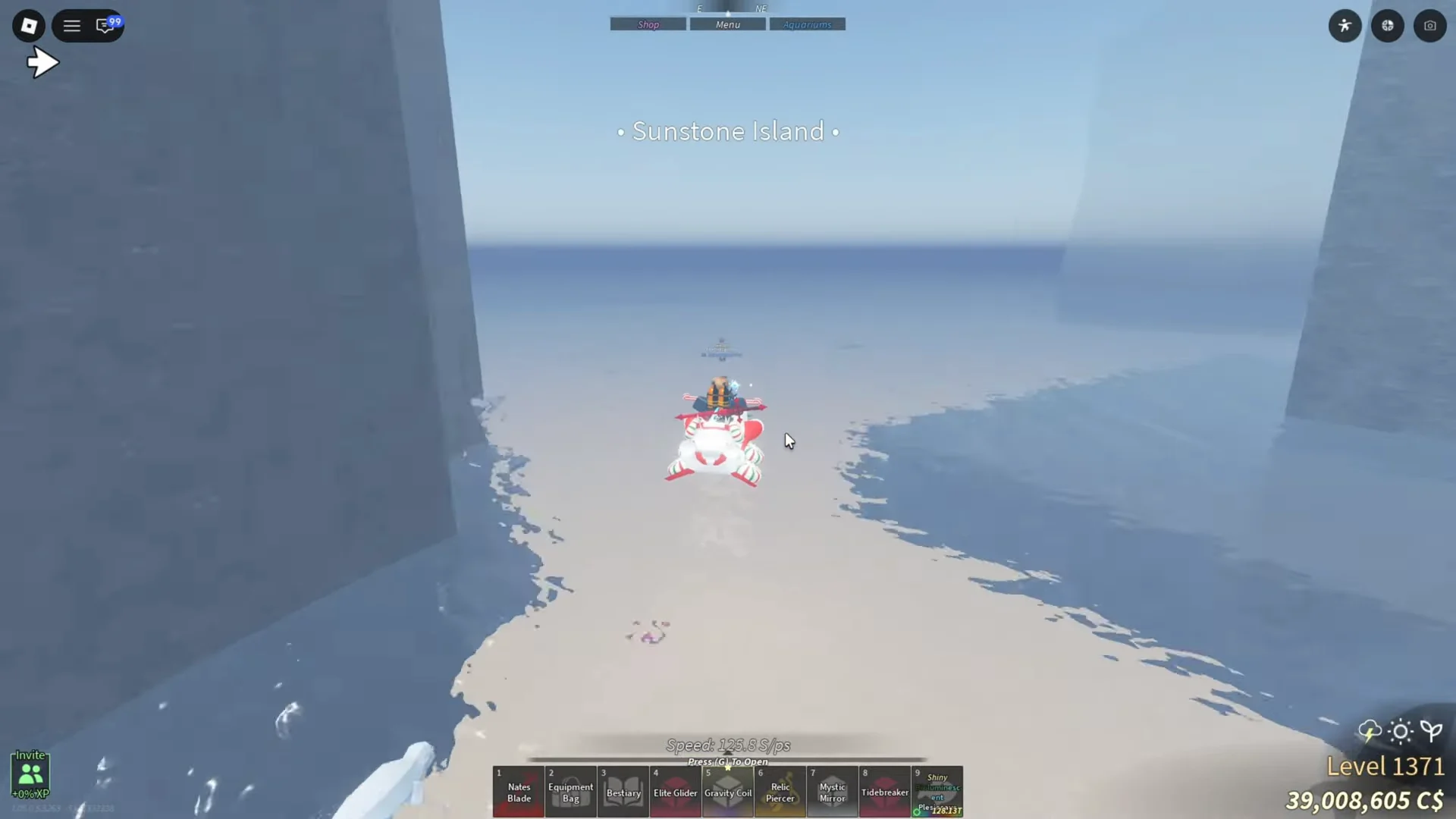 Traveling to Sunstone Island