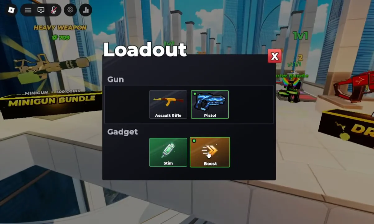 Checking Loadout