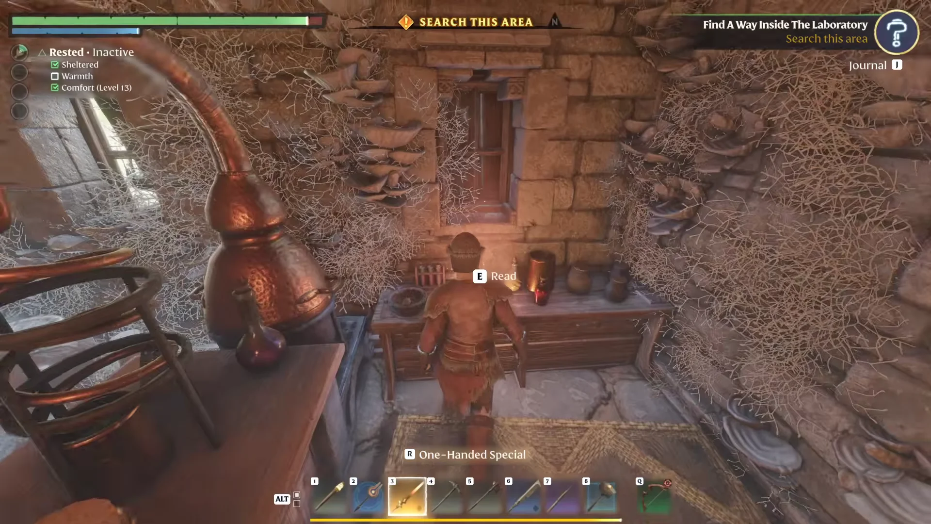 Exploring the Alchemy Floor
