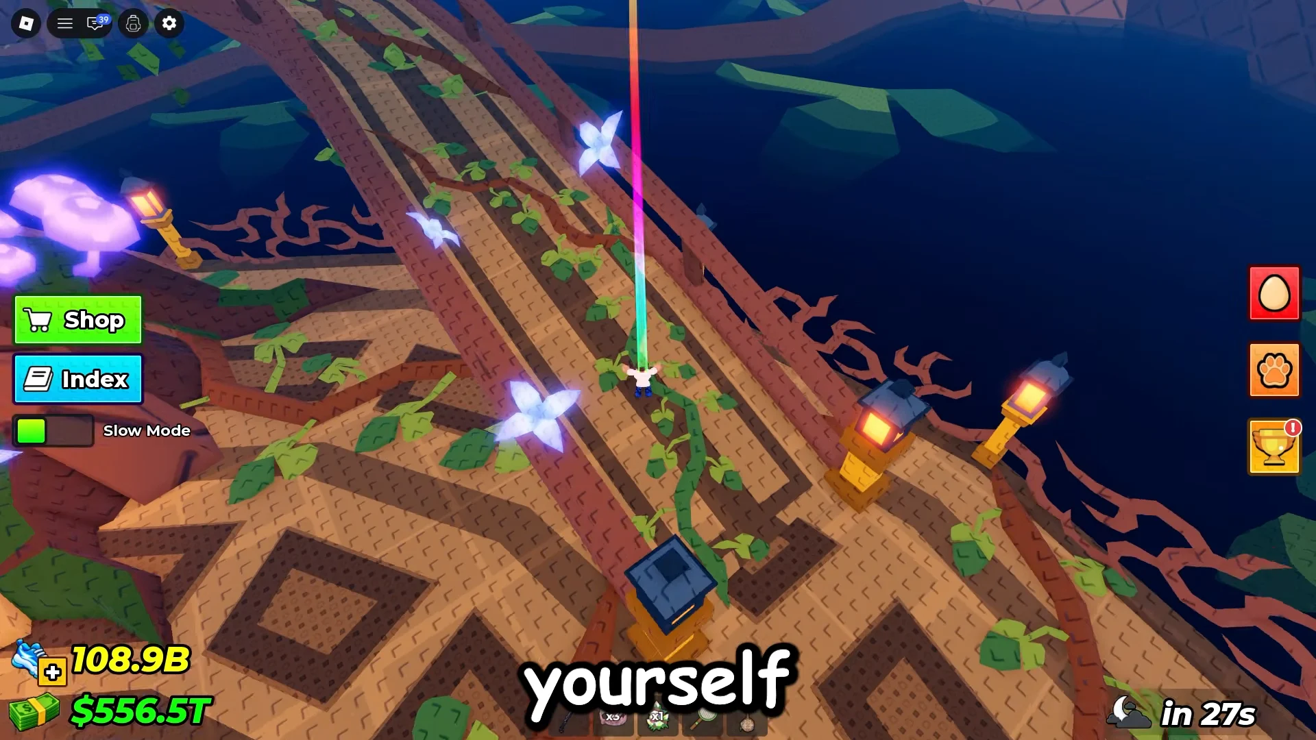 Tree Walkway Fling Trick