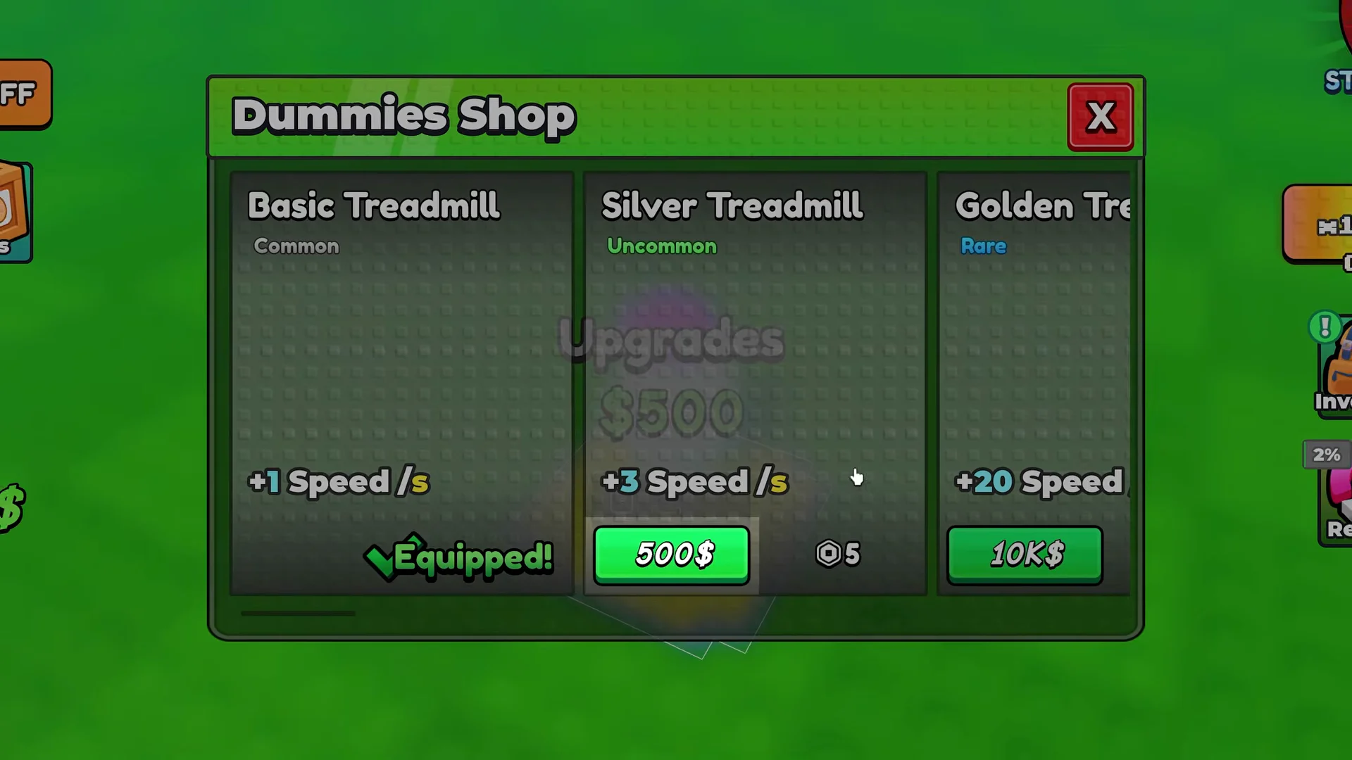 Upgrading Treadmill and Base Multipliers
