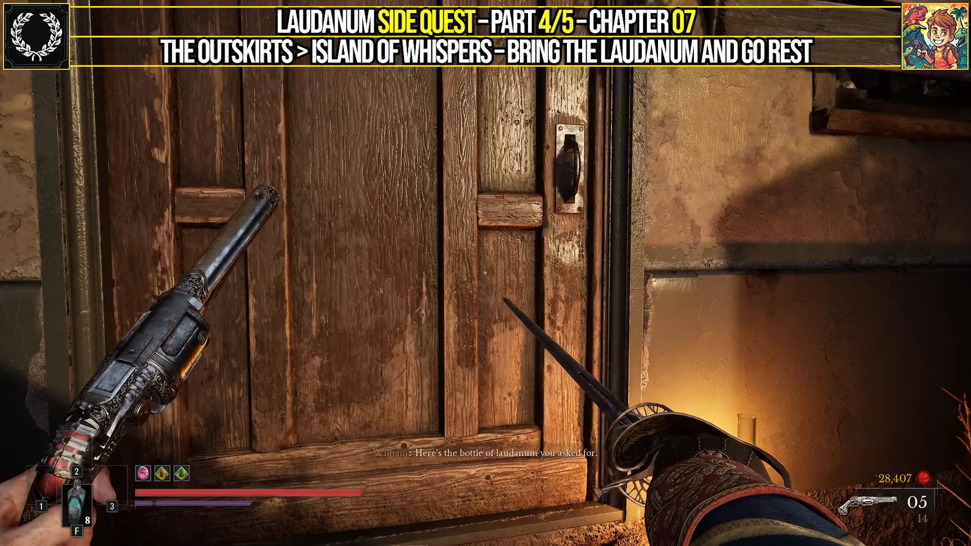 Deliver Poisoned Laudanum (Part 4/5)
