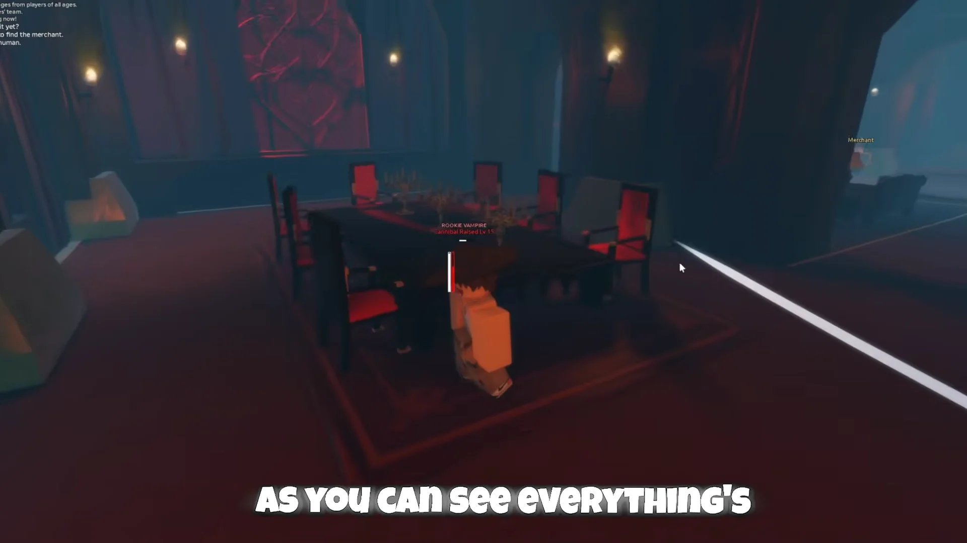 Respawning in Vampire Lobby
