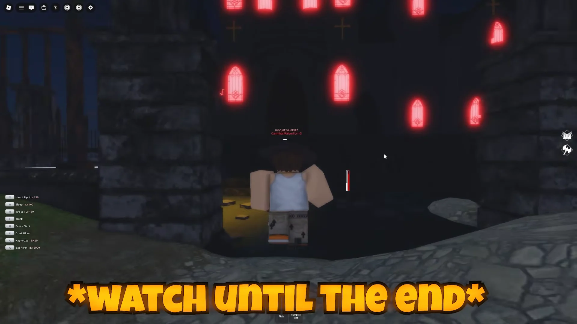 Approaching Vampire Castle