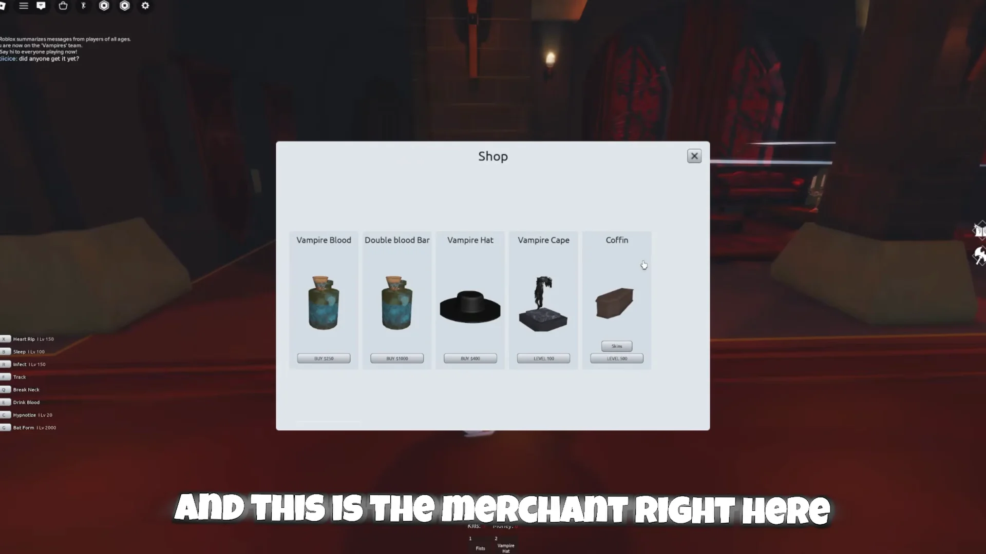 Merchant Shop Window