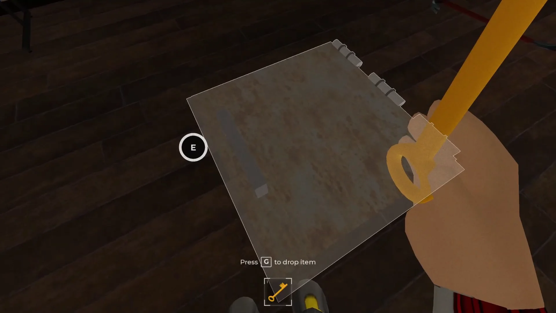 Collecting Hatch Door Key & Opening Hatch