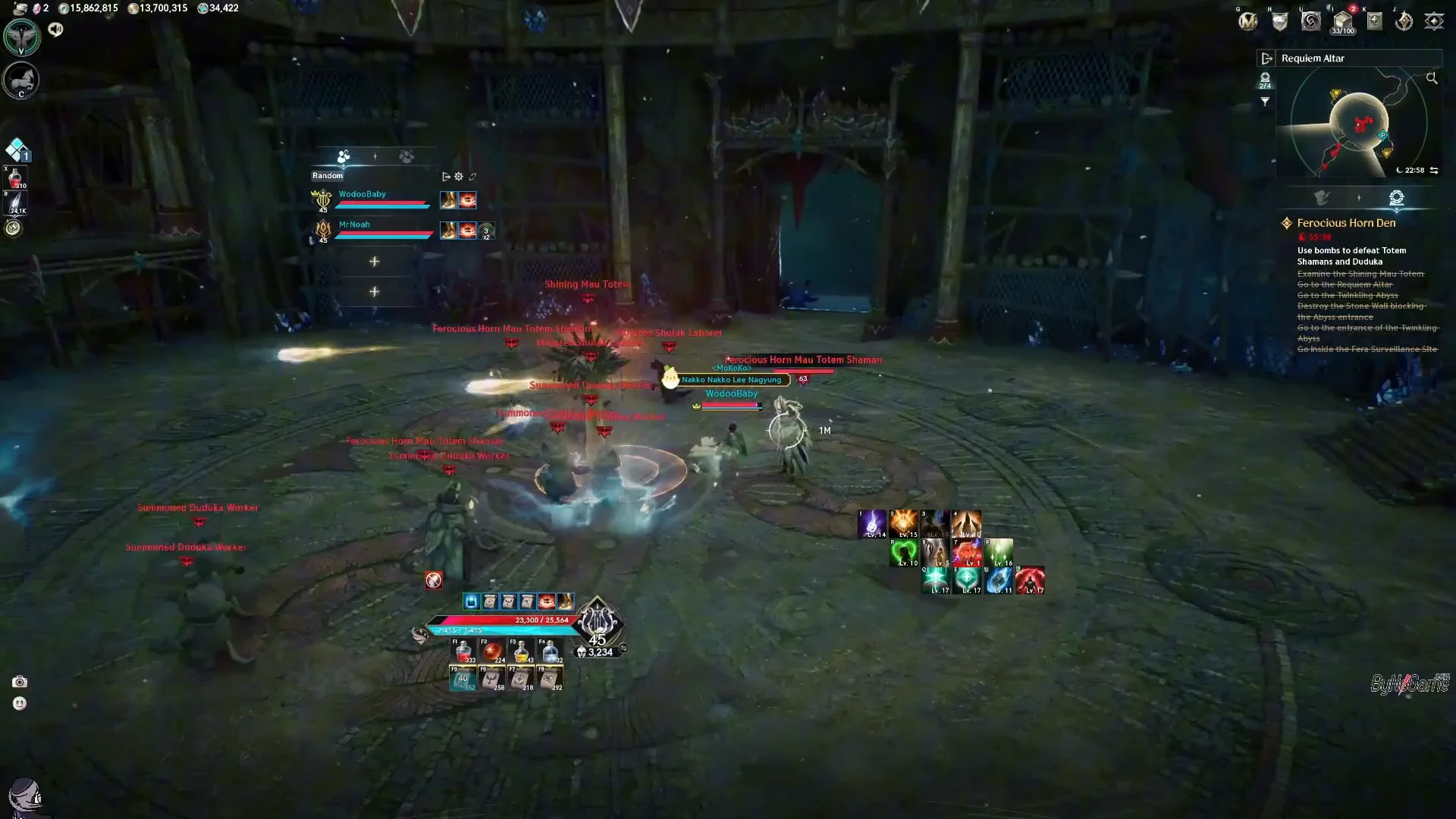 Requiem Altar totem encounter
