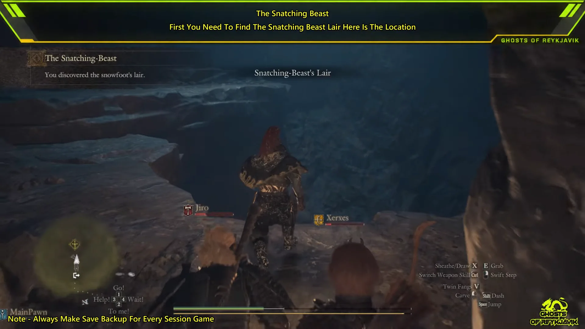 Discovering Snatching-Beast's Lair