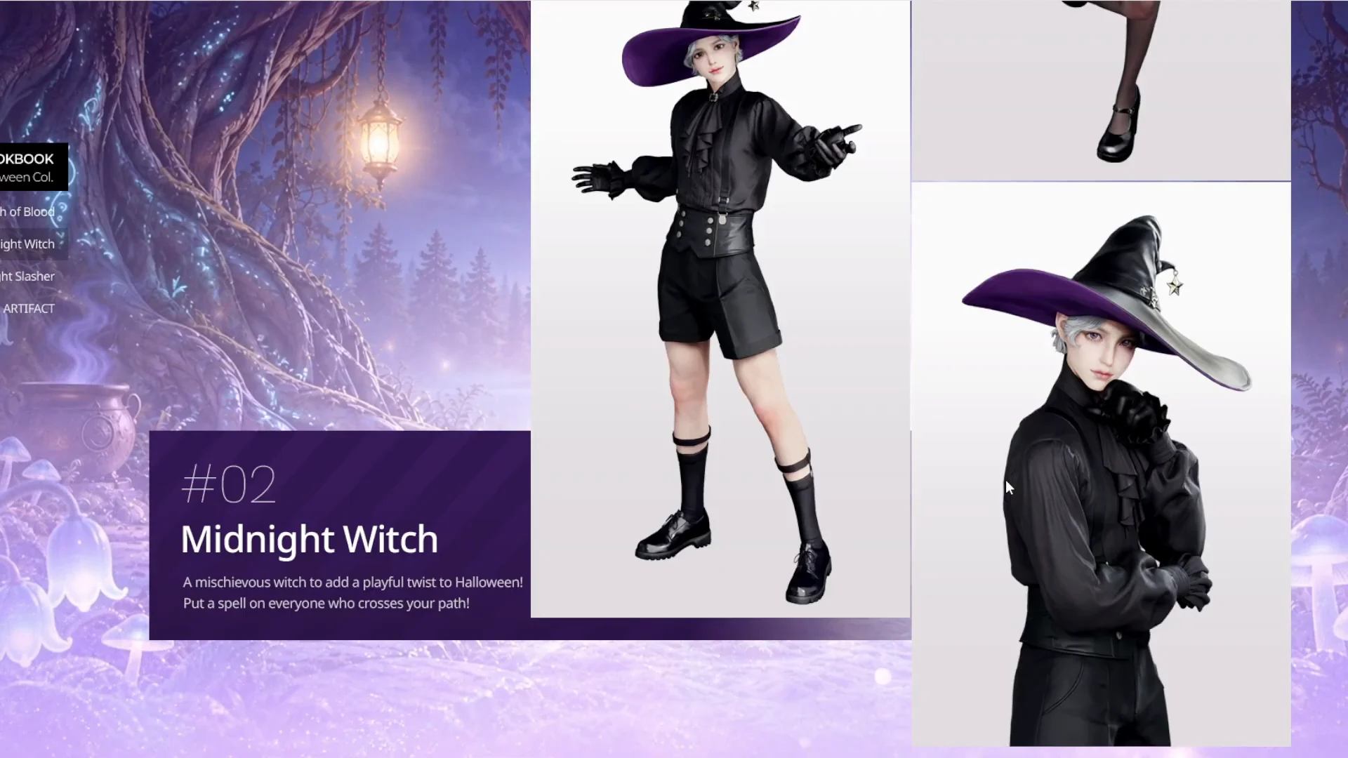 Midnight Witch Outfit