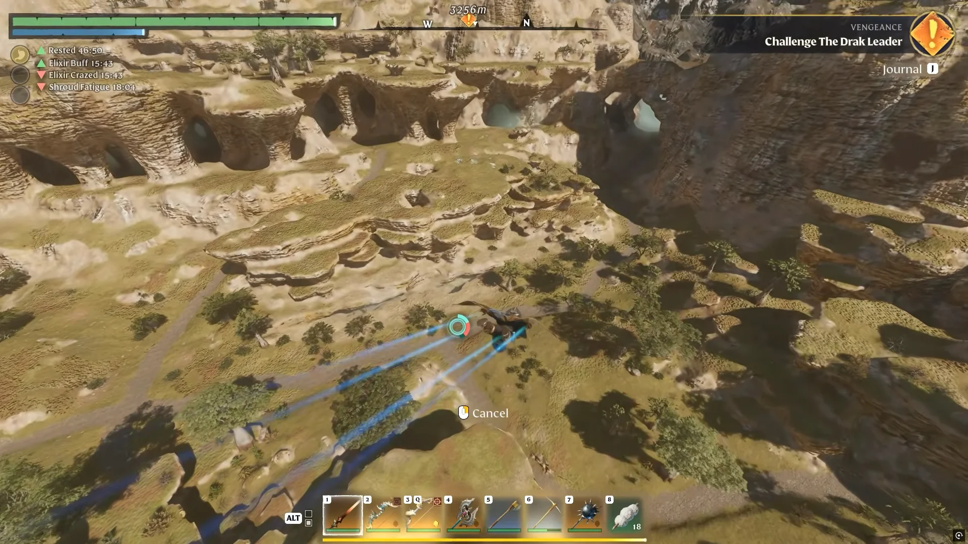 Gliding to Shroud Cave