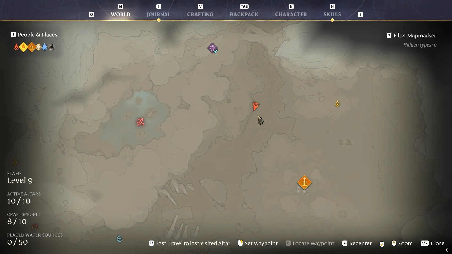 Canyon Entrance Map Check