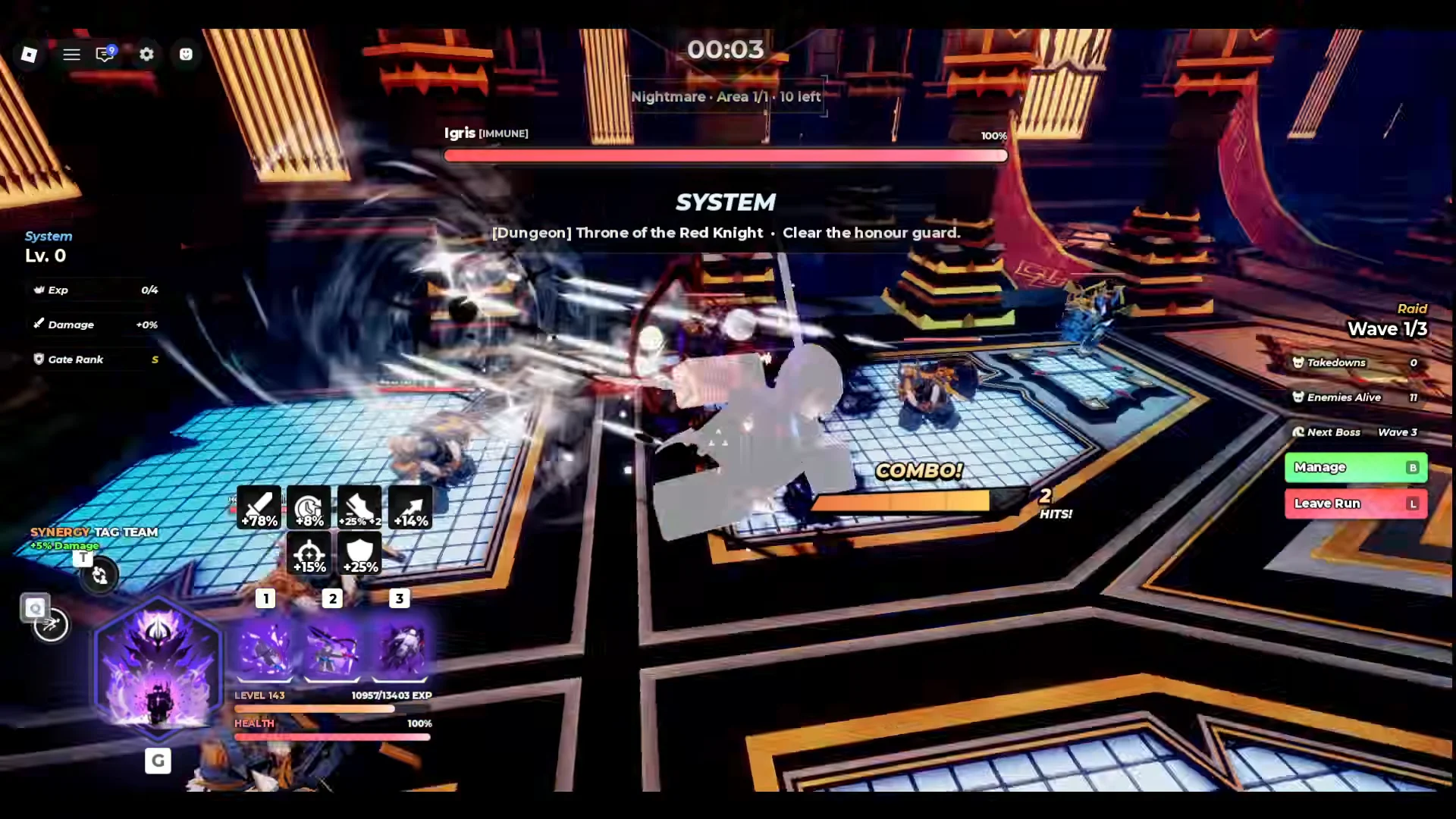 Shadow Gate Raid (Run 1)