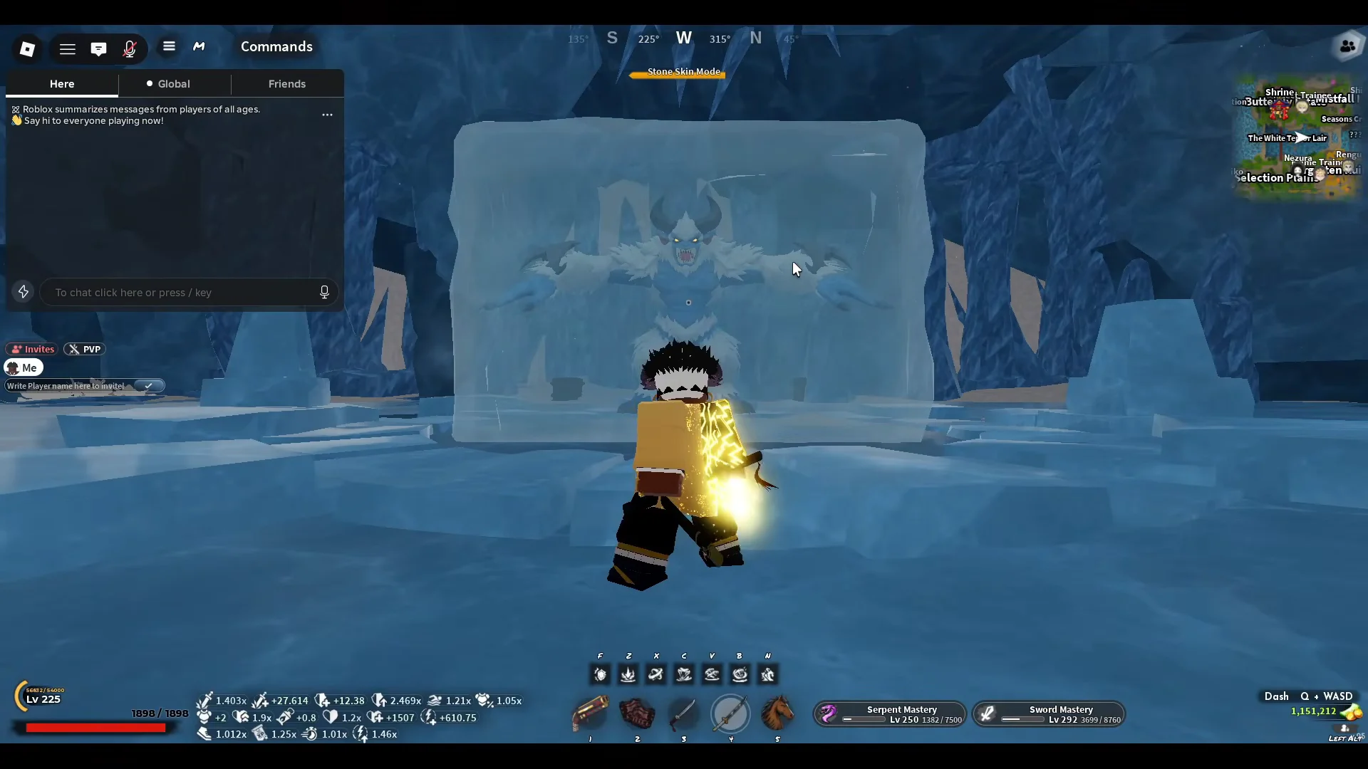 Emberheart Lantern & Yeti