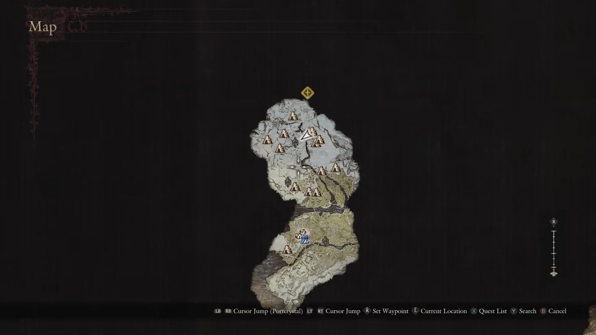 Location 2: Snatching-Beast's Lair Map Route