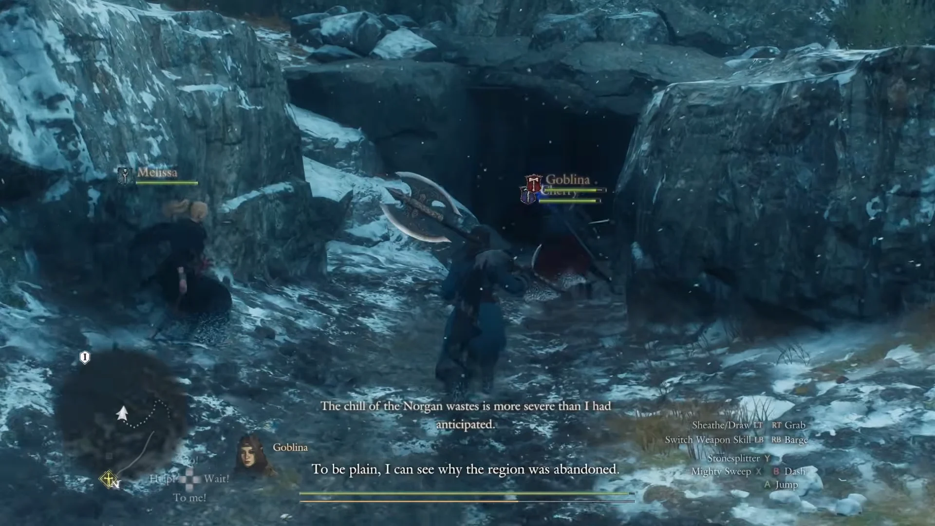 Location 1: Unmarked Spawn Cave