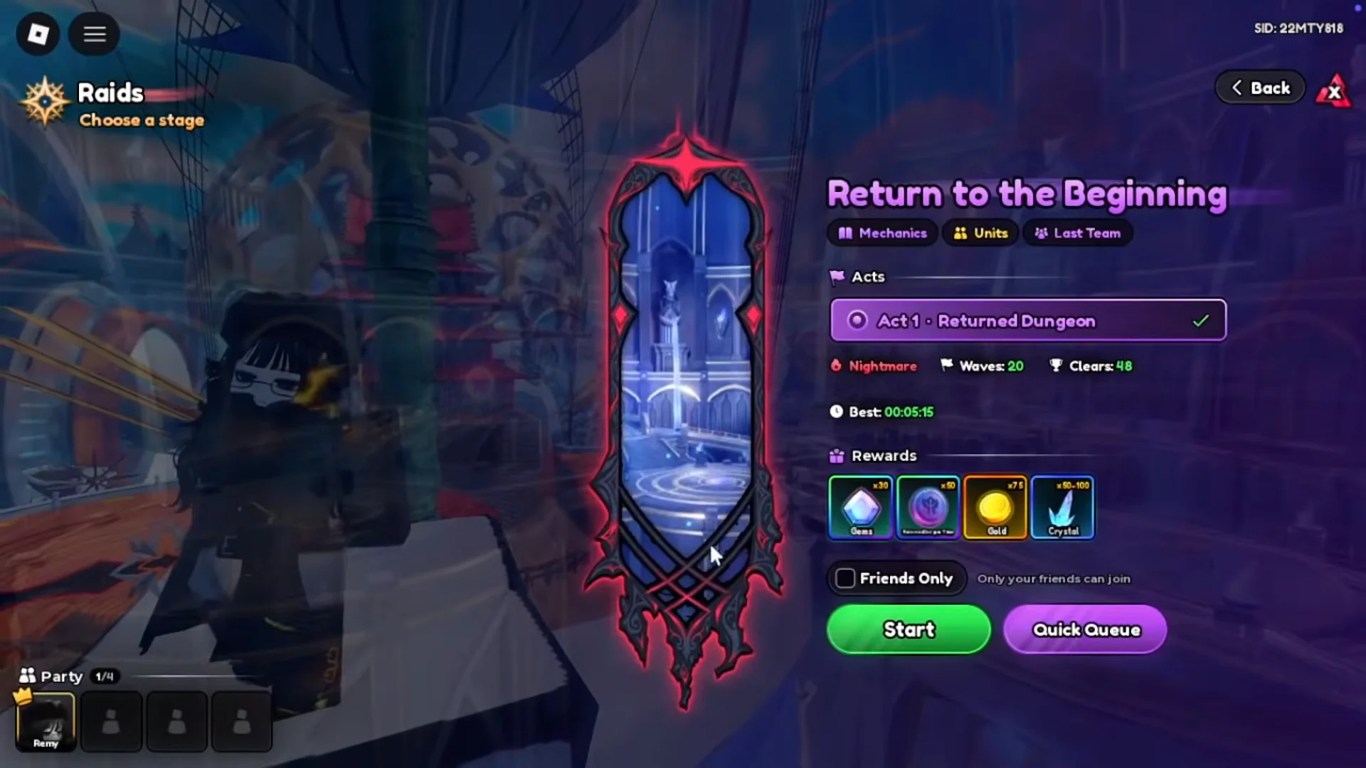 Raids: Return to the Beginning
