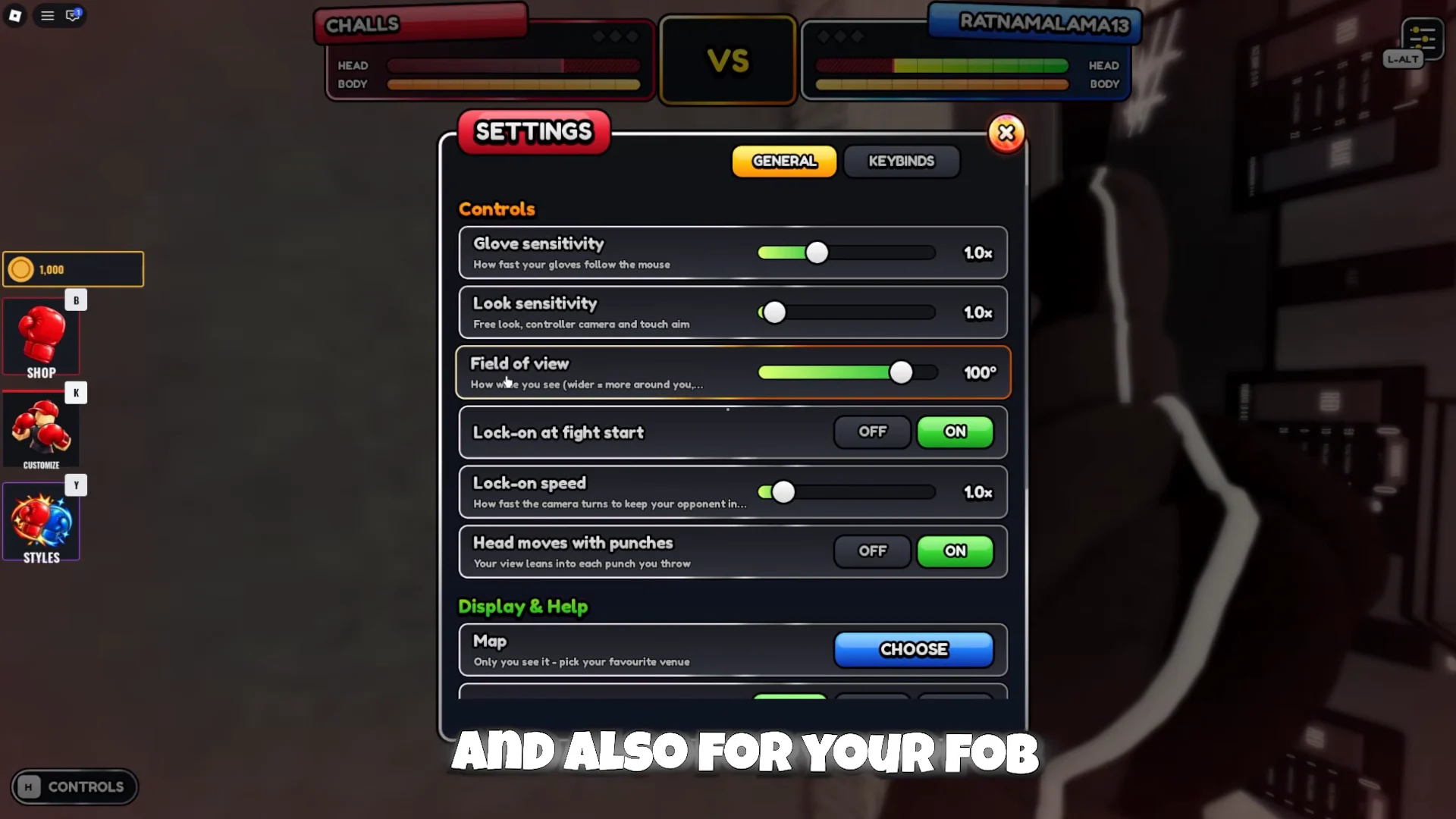 Settings Configuration