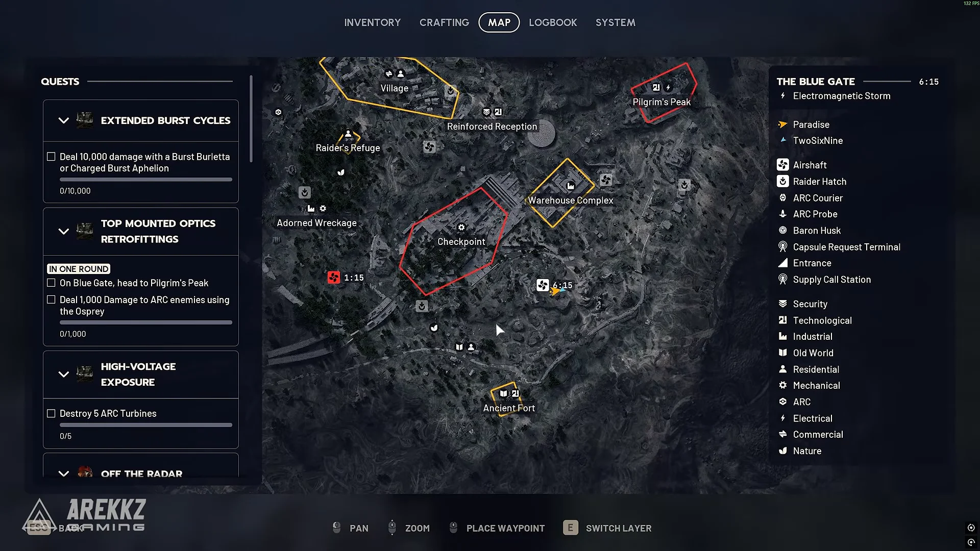 Map Route Demonstration