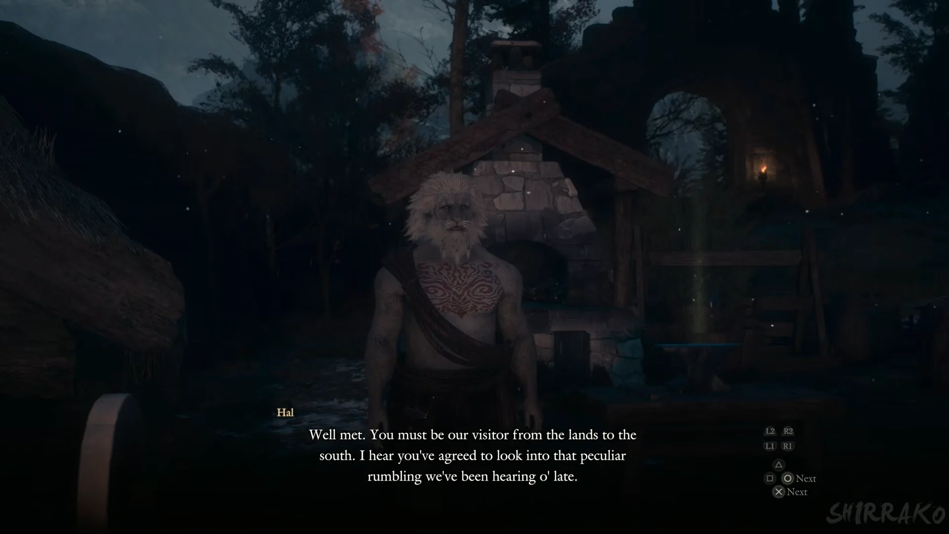 Hal at his forge in the Norgandian Settlement