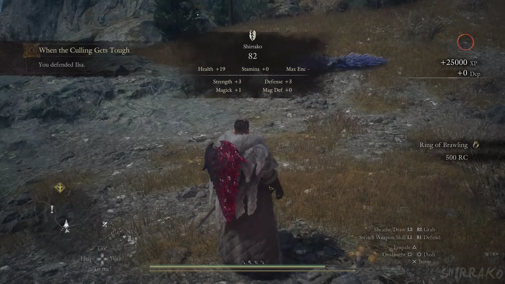 Ring of Brawling as a quest reward
