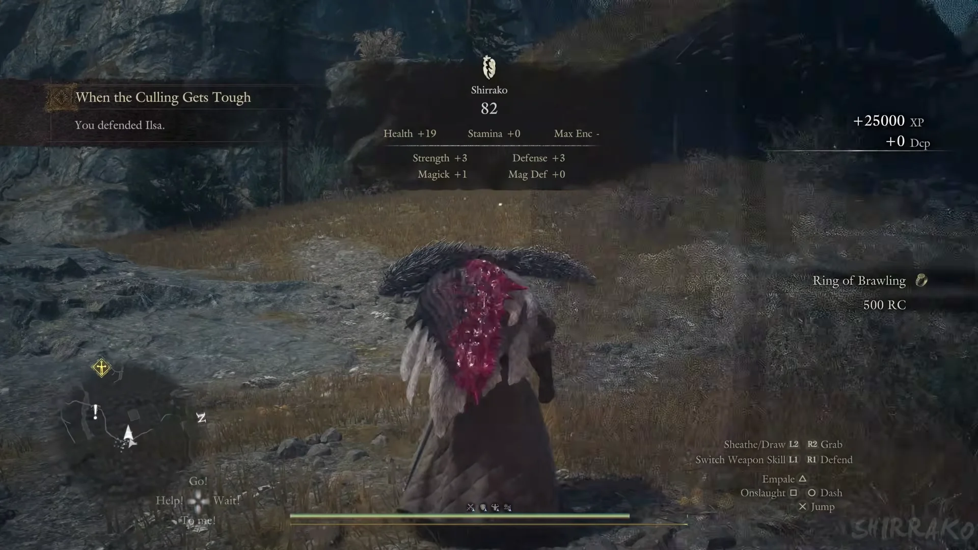 Ring of Brawling reward screen