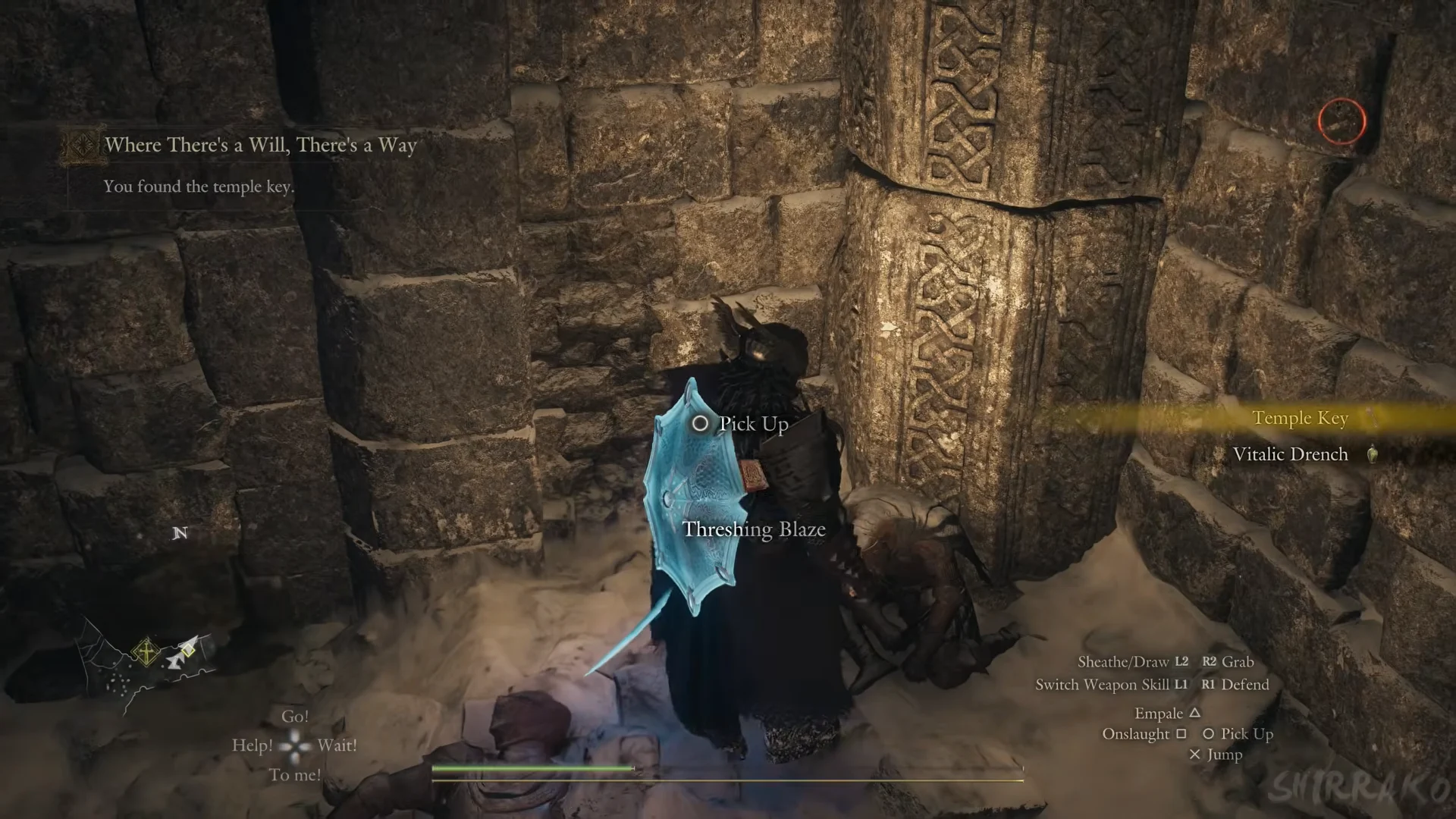 Temple Key picked up from soldier
