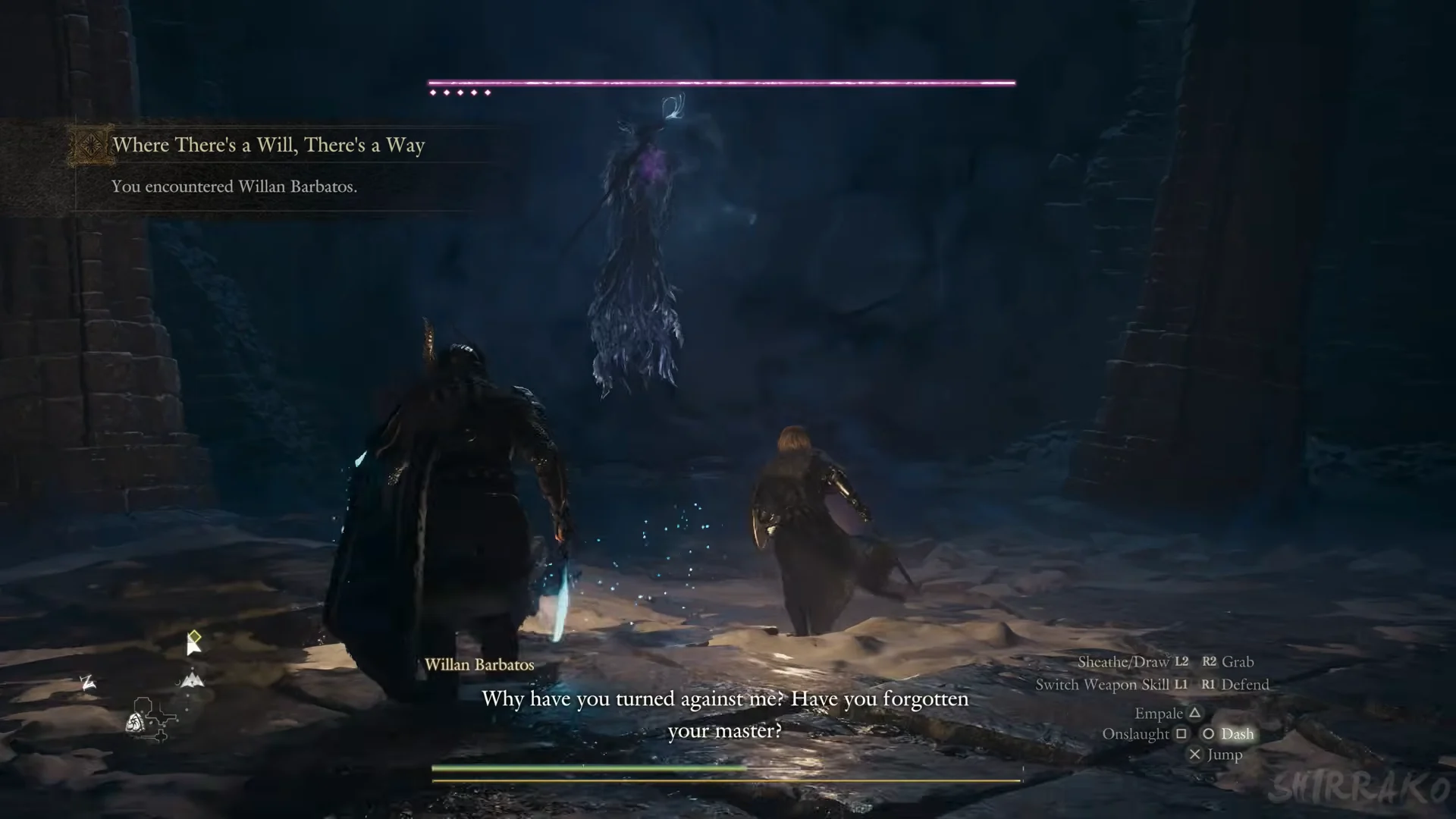 First fight begins in the sanctum