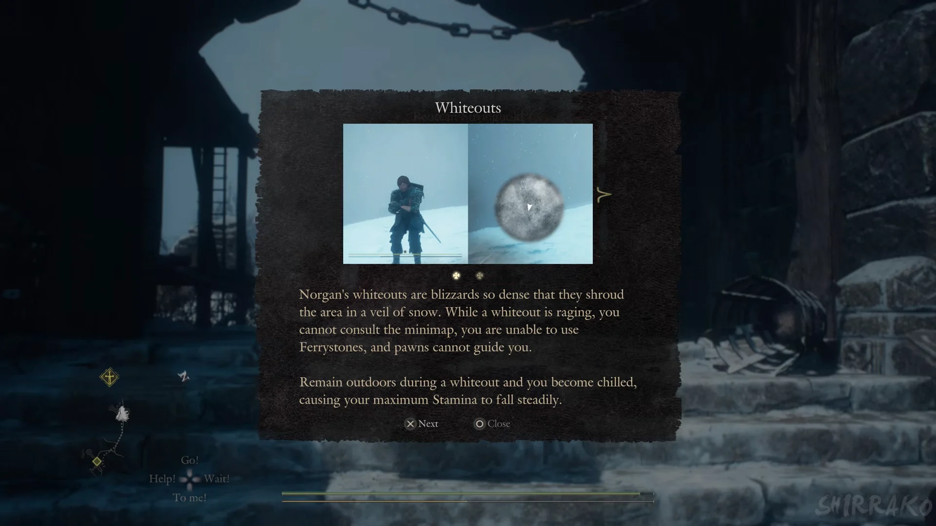 Whiteouts tutorial at Beorcan Stronghold