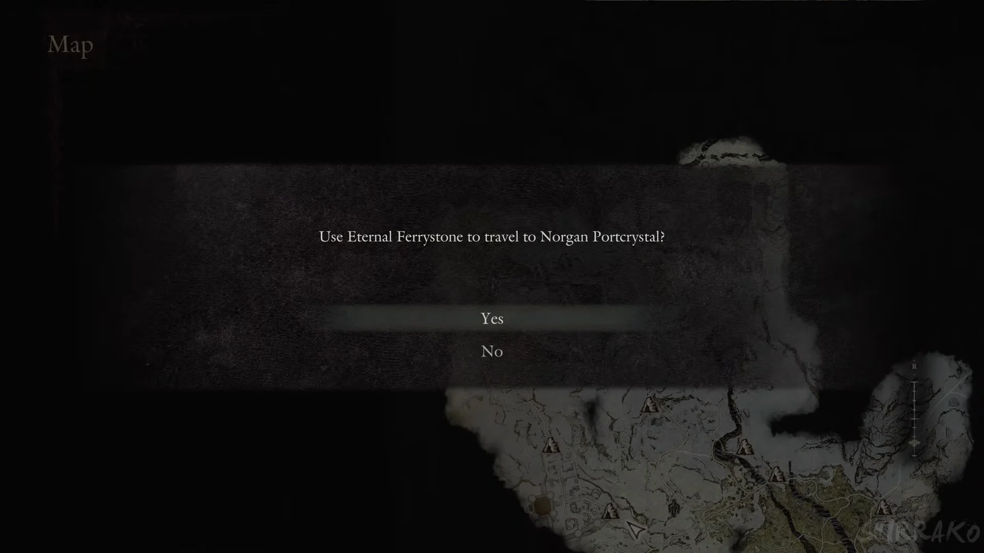 Eternal Ferrystone travel prompt