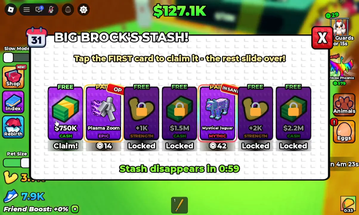 Opening Big Brock's Stash Cards