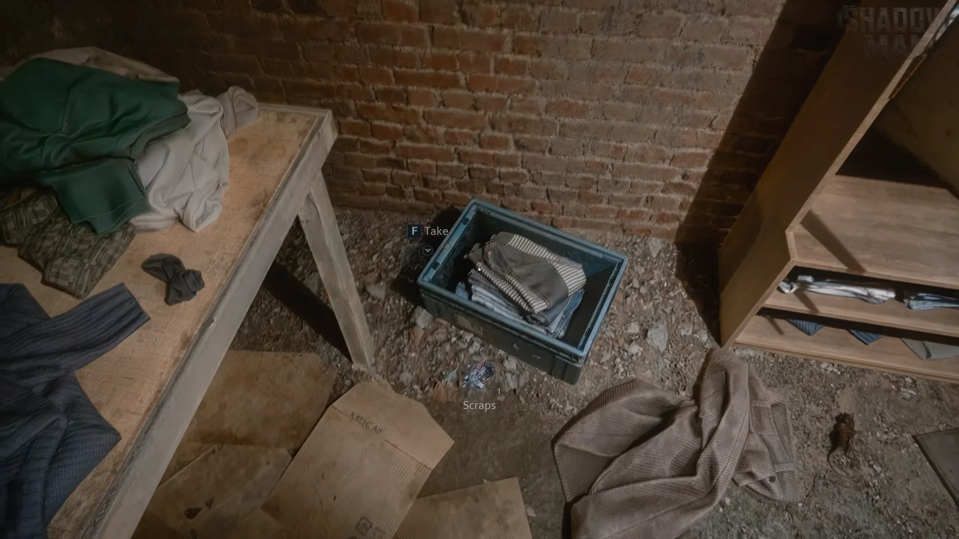 The Key under the clothes