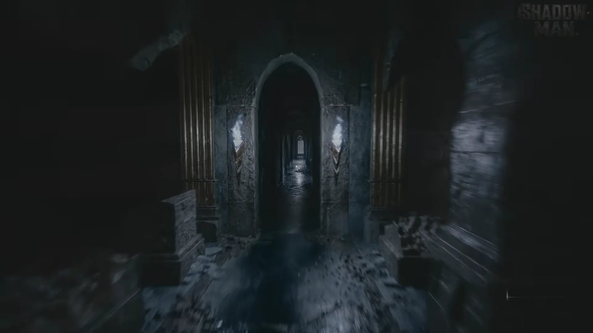 The open ruins