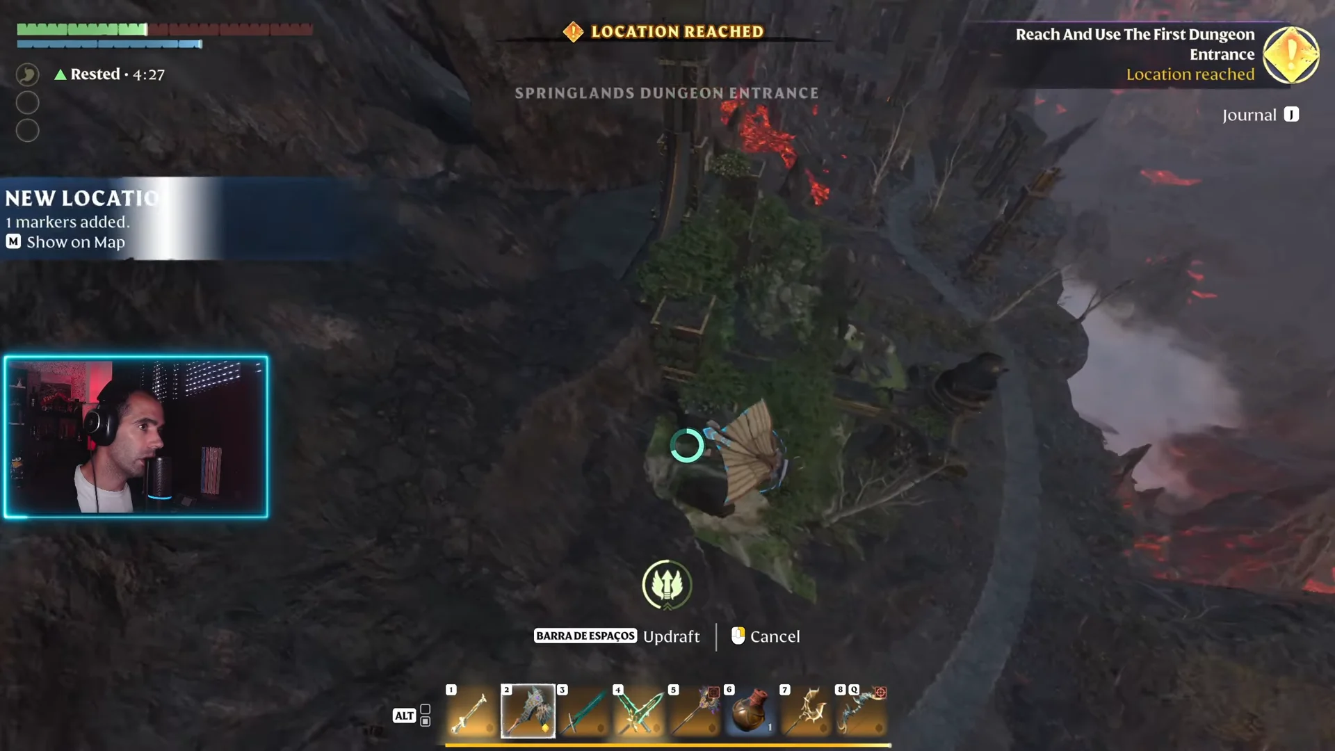 Springlands Dungeon Entrance discovered
