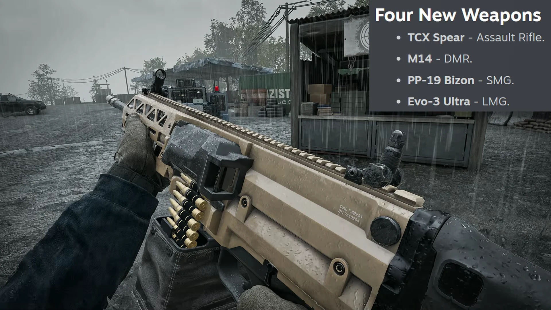 Four New Weapons Revealed