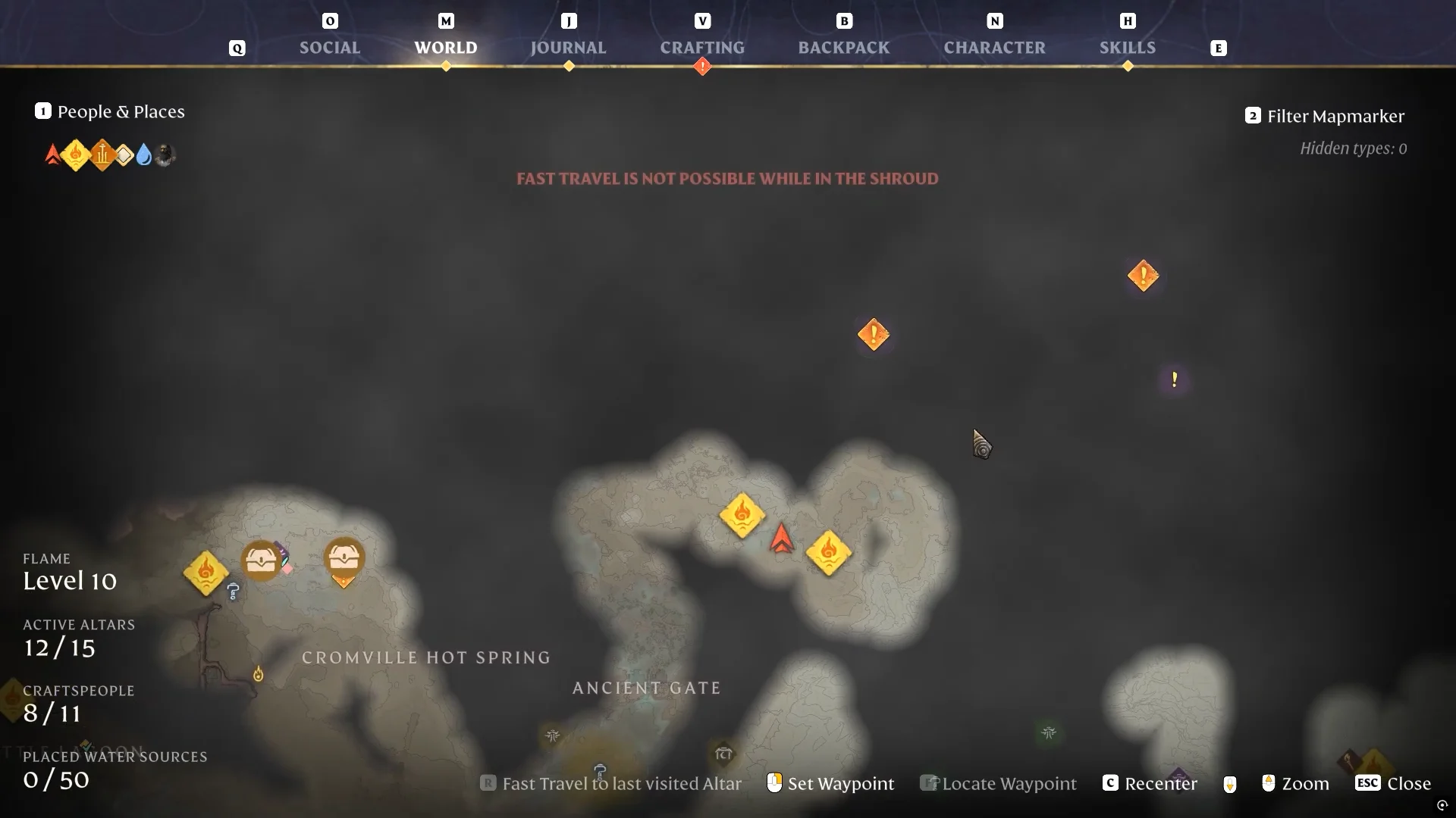 Map location in the volcanic biome