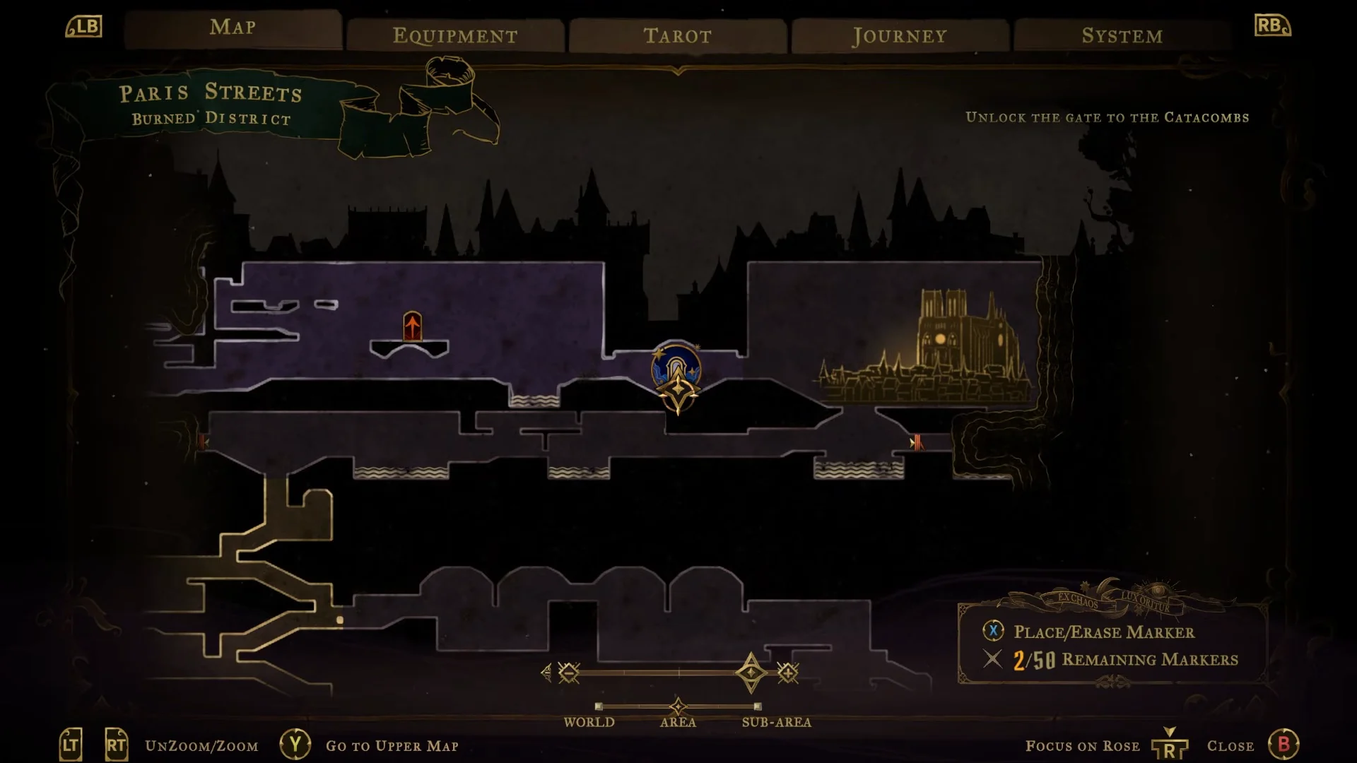 Starting point at Mirror of Life