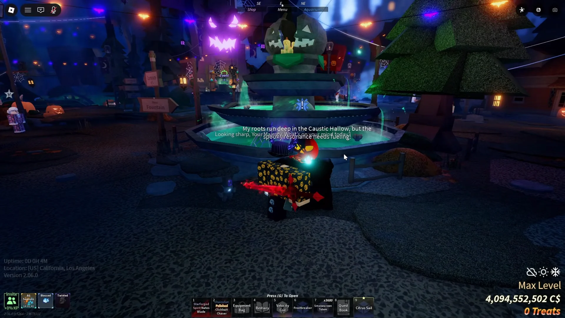 Pumpkin King Questline Part 1