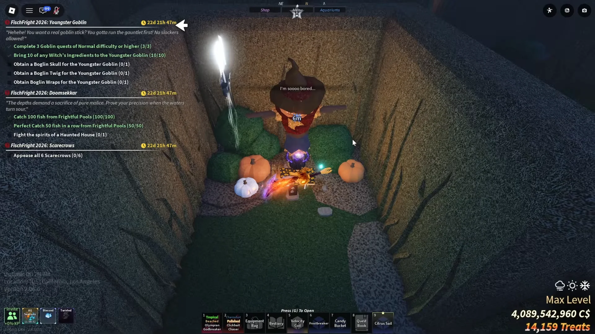 Completing Maze Scarecrow Tasks