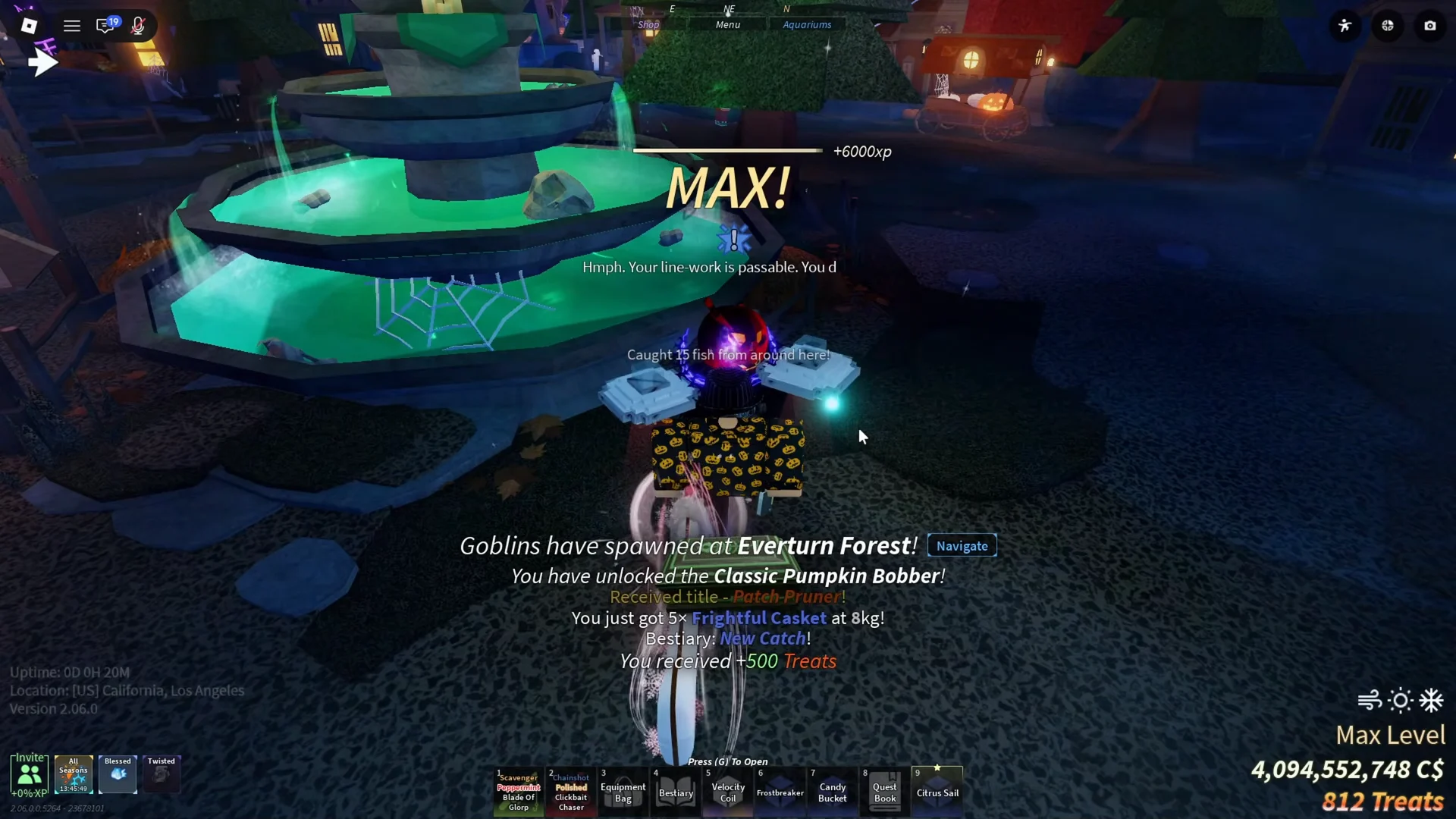 Pumpkin King Questline Part 2 u0026 Witch Cauldron