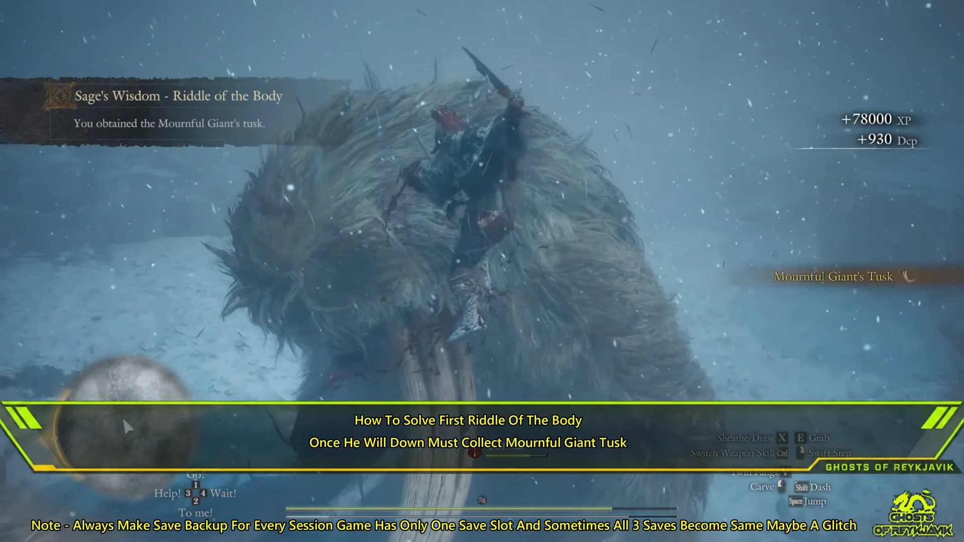 Defeating the Beast & Collecting Tusk