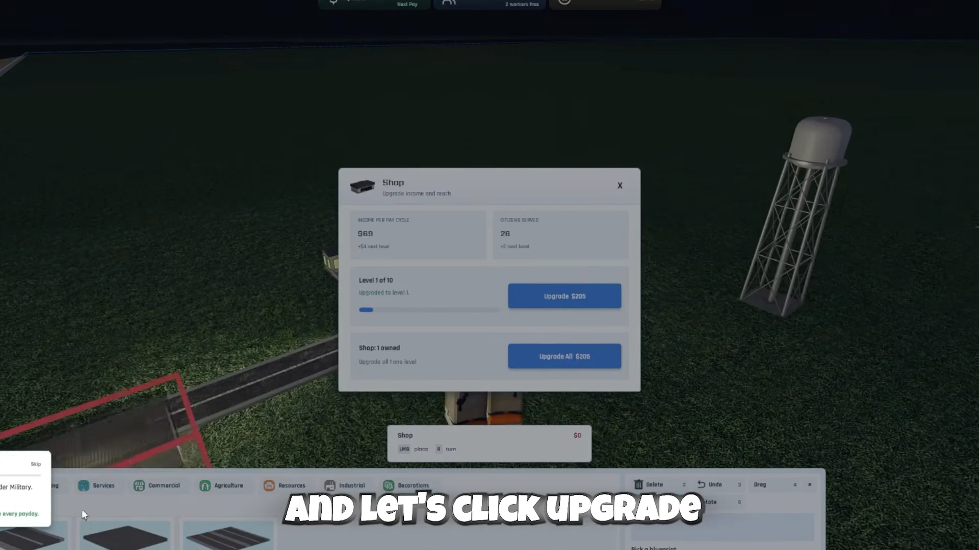 Upgrading Shop