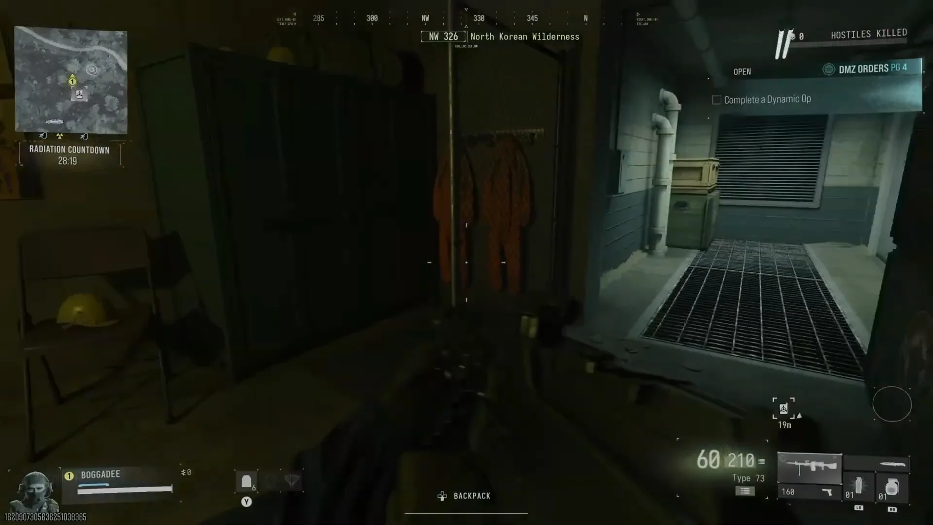 Entering Bunker Structure
