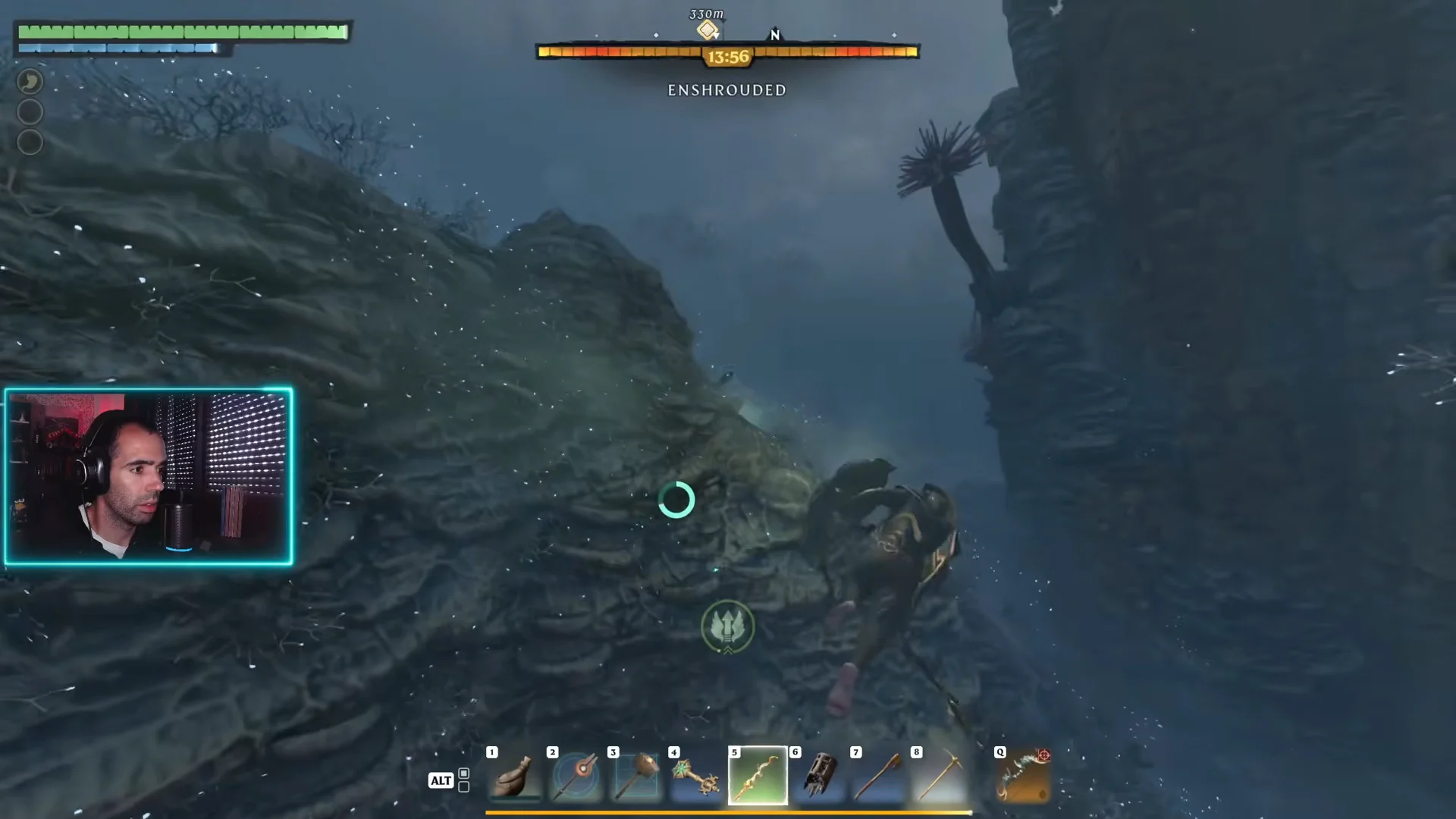 Entering the Shroud