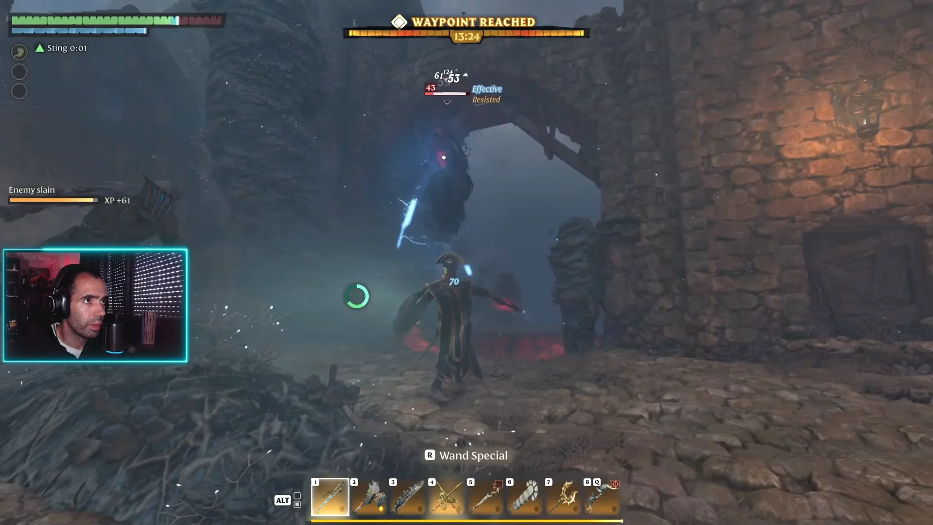 First Fell Sporeseeker Combat
