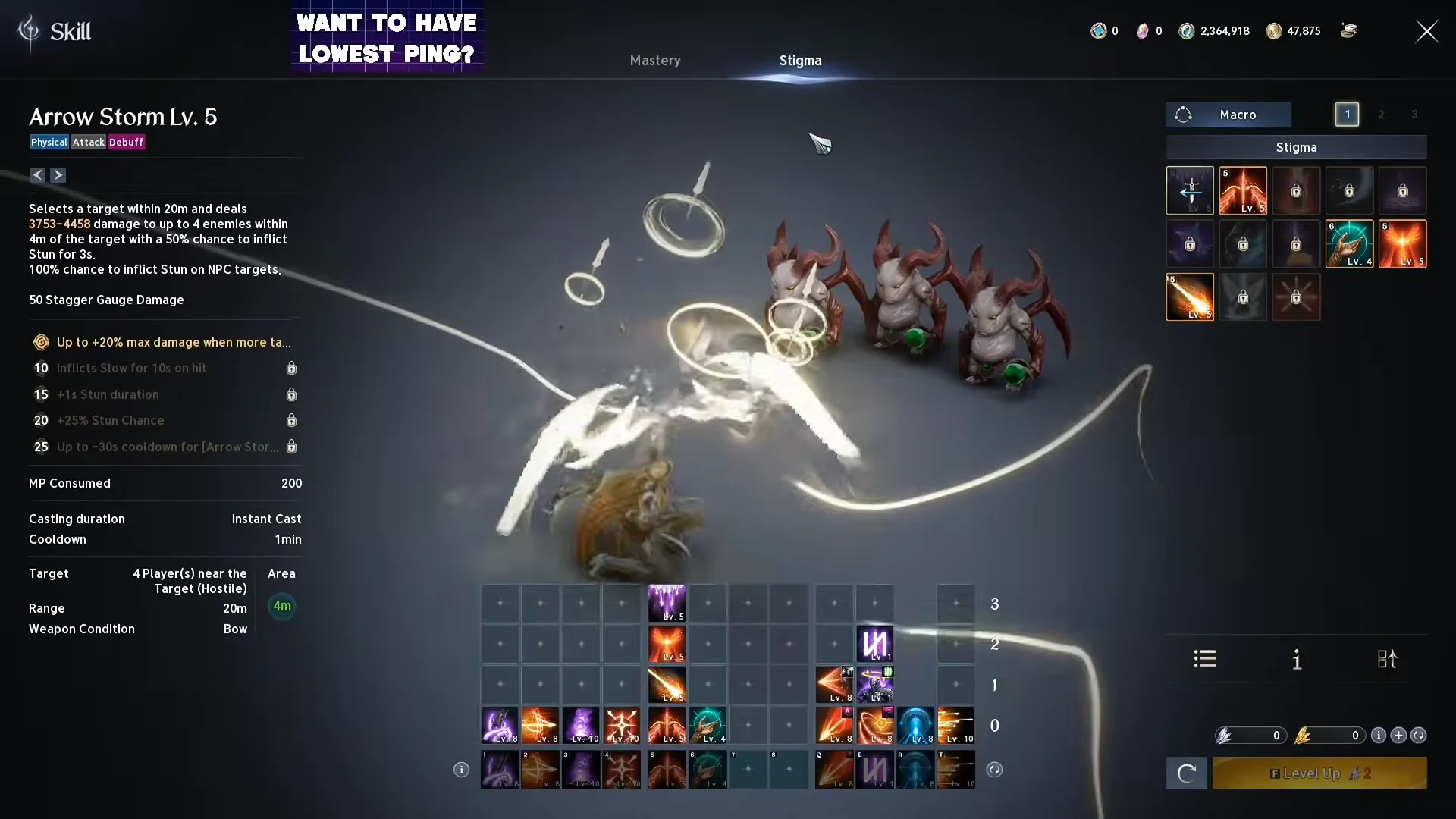 Stigma Line Setup