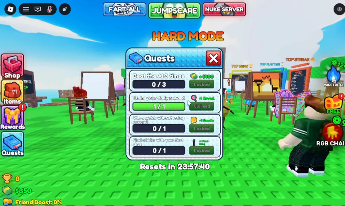 Daily Quests overview